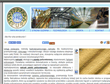 Tablet Screenshot of eko-pur.pl